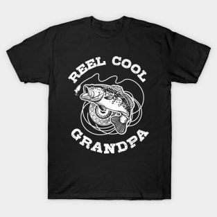 Fishing Fish Reel Grandpa T-Shirt